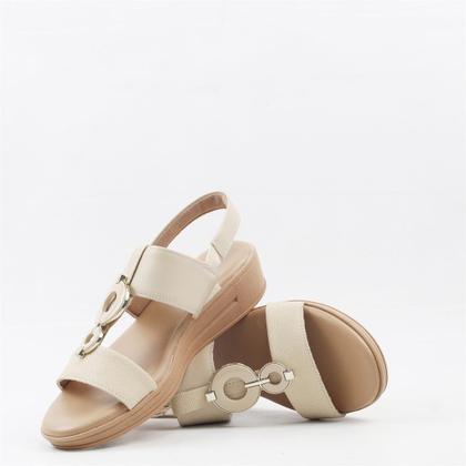 Imagem de Sandália Flatform Couro