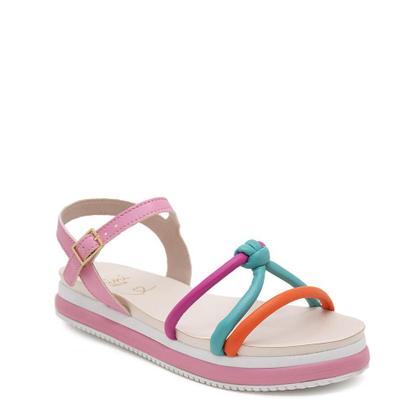 Imagem de Sandália Flatform Infantil Menina Mini Sua Cia 9132.51406 Rosa