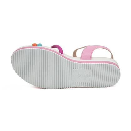 Imagem de Sandália Flatform Infantil Menina Mini Sua Cia 9132.51406 Rosa