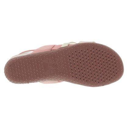 Imagem de Sandália Flatform Metalizado Elástico Tendência Conforto 7125.233 Modare Creme