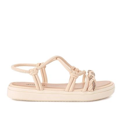 Imagem de Sandália Flatform Mississipi Elástico Brilho Q9323