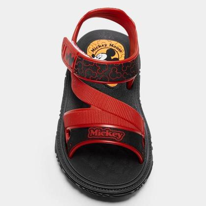 Imagem de Sandália Grendene Disney Baby Car Infantil Preta e Rosa Ref:23079