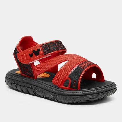 Imagem de Sandália Grendene Disney Baby Car Infantil Preta e Rosa Ref:23079