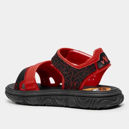 Imagem de Sandália Grendene Disney Baby Car Infantil Preta e Rosa Ref:23079