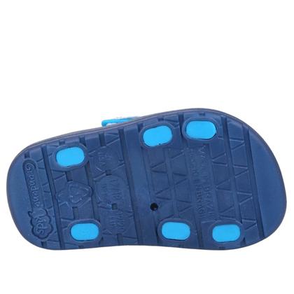 Sandália Grendene Diversão Infantil Bebê Azul Verde Mickey Imagem de Sandália Grendene Diversão Infantil Bebê Azul Verde Mickey