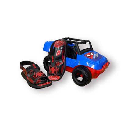 Imagem de Sandalia Grendene Kids Homem Aranha Buggy 22940