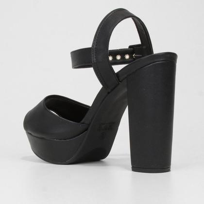 Imagem de Sandália Griffe Meia Pata Grosso Feminina