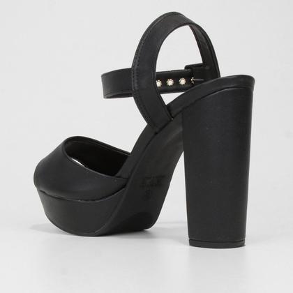 Imagem de Sandália Griffe Meia Pata Grosso Feminina