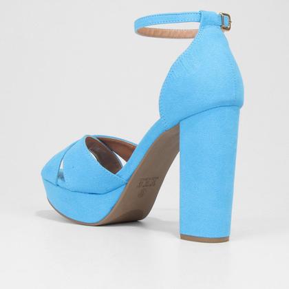 Imagem de Sandália Griffe Meia Pata Tiras Feminina