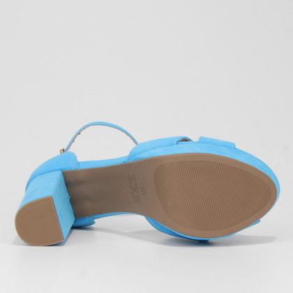 Imagem de Sandália Griffe Meia Pata Tiras Feminina