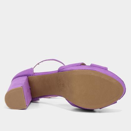 Imagem de Sandália Griffe Meia Pata Tiras Feminina