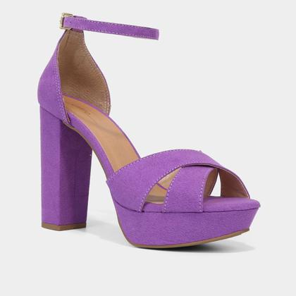 Imagem de Sandália Griffe Meia Pata Tiras Feminina