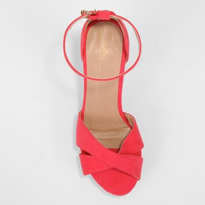 Imagem de Sandália Griffe Meia Pata Tiras Feminina