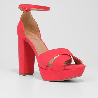 Imagem de Sandália Griffe Meia Pata Tiras Feminina