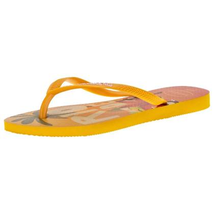 Imagem de Sandália Havaianas Slim Postcard - Amarela