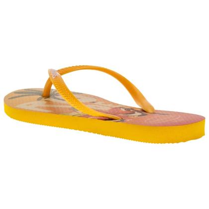 Imagem de Sandália Havaianas Slim Postcard - Amarela