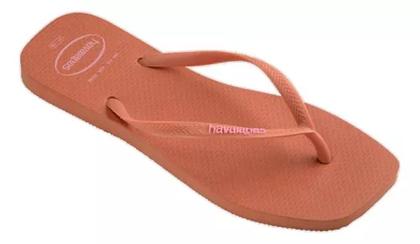 Imagem de Sandália Havaianas Slim Square Logo Pop Up - Rosa Clay