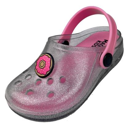 Imagem de Sandália Infantil Babuche Menina Com Palmilha Donut Macio Leve Magicc BB-002