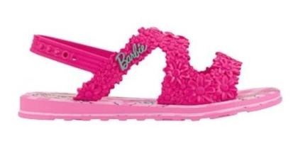 Imagem de Sandalia Infantil Barbie Grendene Com Bolsa 22749 Flowers