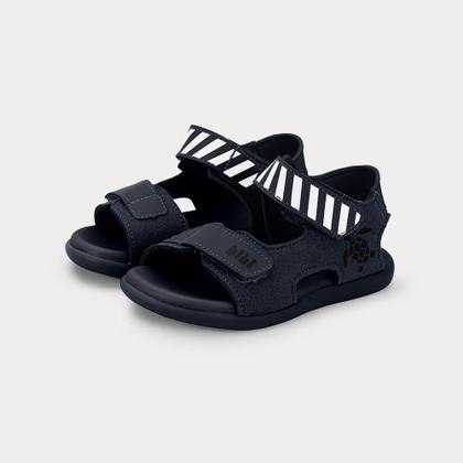 Imagem de Sandália Infantil Bibi Baby Soft II Azul de Tartaruga