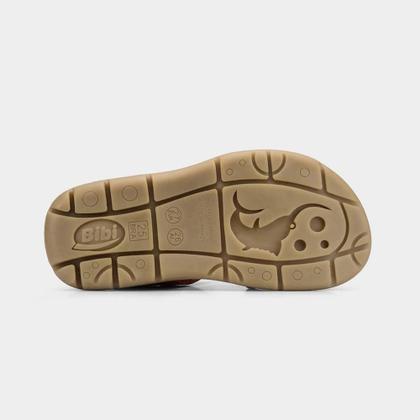 Imagem de Sandália Infantil Bibi Sandals Kids Bege com Marrom