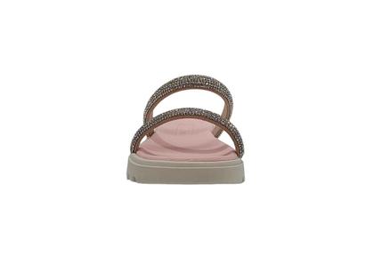 Imagem de Sandália Infantil Feminina Flatform Tiras de Brilho Molekinha 2344127