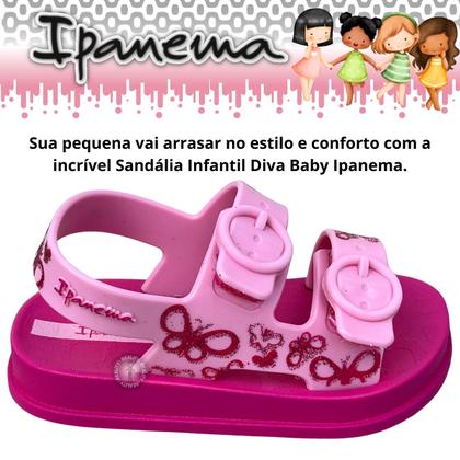 Imagem de Sandália Infantil Feminina Ipanema Diva Baby sandalinha de Menina 27199