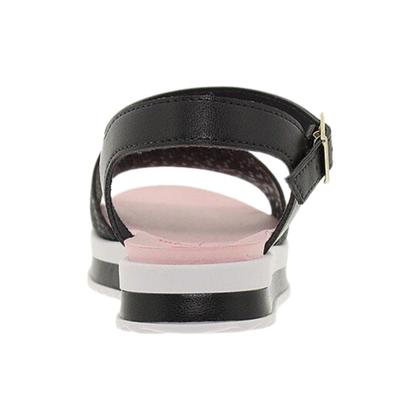 Imagem de Sandalia Infantil Feminina  Molekinha Napa Turim -  Preto