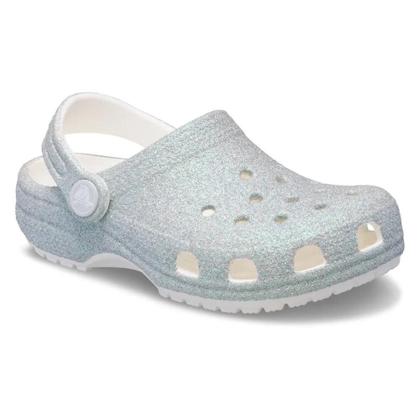 Imagem de Sandália infantil feminino clog.crocs classic clog glitter 210985