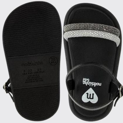 Imagem de Sandália Infantil Flat Meninas Pepete Molekinha 2358.104.25420