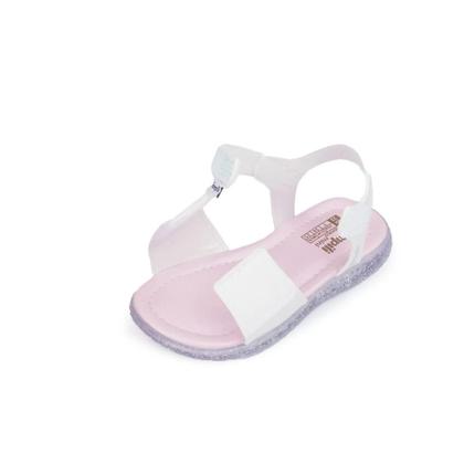 Imagem de Sandália Infantil Glitter com tiras autocolantes e Luz de Led Pampili Mini