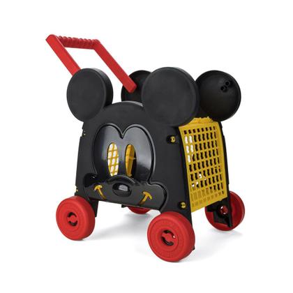 Imagem de Sandália Infantil Grendene Baby Mickey Disney Car Preto/vermelho