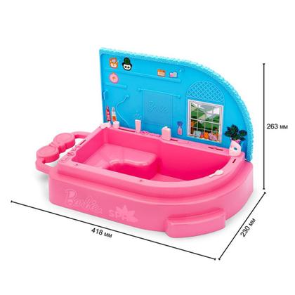 Imagem de Sandália Infantil Grendene Kids Barbie 22485 Spa Feminina