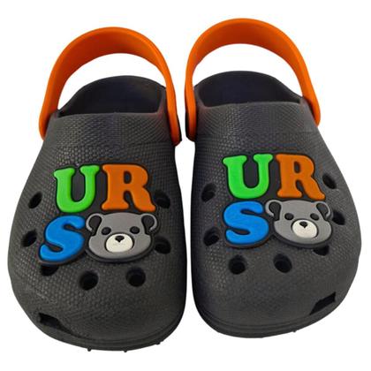 Imagem de Sandália Infantil Masculina Babuche Menino Chinelo Criança Urso Estiloso Presente Bear Escolar