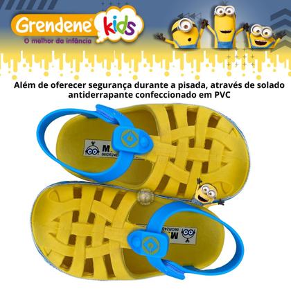 Imagem de Sandália Infantil Masculina Disney Baby Papete para Menino Minions Babuche Magic Aranha 23157