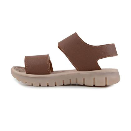 Imagem de Sandália Infantil Masculino Novopé Ambar Marrom - 8500