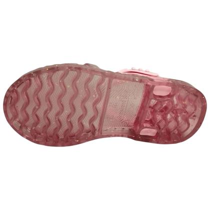 Imagem de Sandalia Infantil Menina Barbie Duo Glitter Borracha 22459