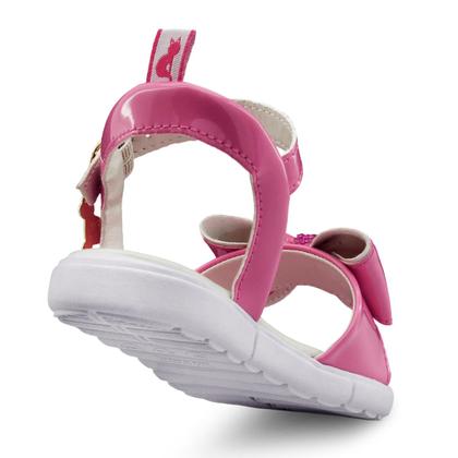 Imagem de Sandália Infantil Menina Laço Pink Feminina Mzkid