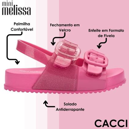 Imagem de Sandália Infantil Menina Moderna Cozy Sandal Mini Melissa