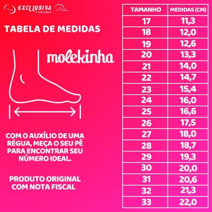 Imagem de Sandália Infantil Menina Tratorada Molekinha Edição Rebeldes Dulce Maria Fashion
