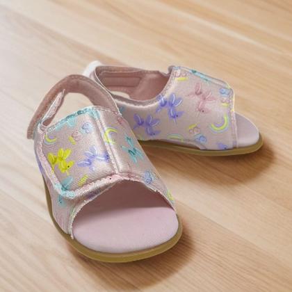 Imagem de Sandália Infantil Menina Unicórnio Conforto Afeto Bibi