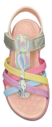 Imagem de Sandália Infantil Meninas Kidy Wave Light Com Led