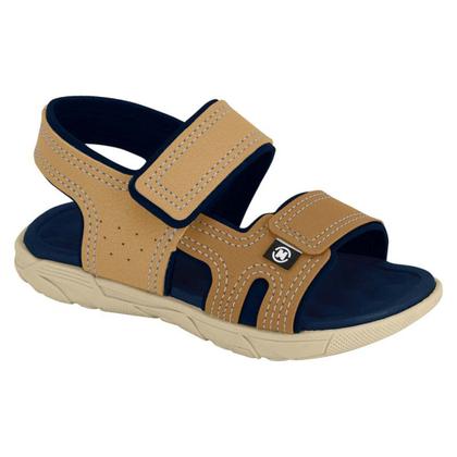 Imagem de Sandália Infantil Menino Bebê Confortavel Ajustável Molekinho