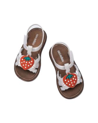 Imagem de Sandália Infantil Mini Melissa Baby Hip Sandal Morango Feminino