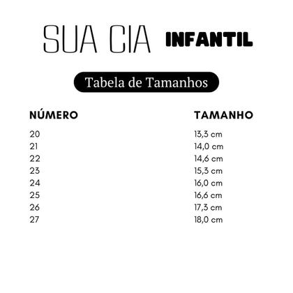 Imagem de Sandália Infantil Mini Sua Cia Flatform Com Laço