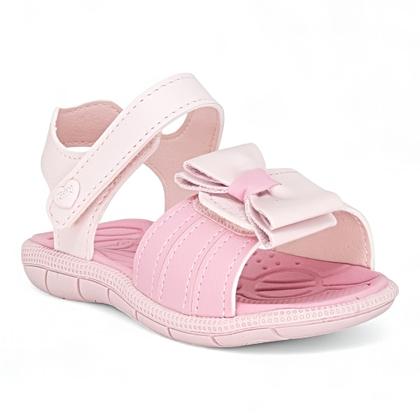 Imagem de Sandalia Klin Infantil Feminina Menina Tic Tac Papete Laço