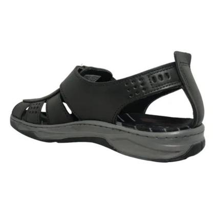 Imagem de Sandália Masculina Casual em Couro Levitech Pegada 132256