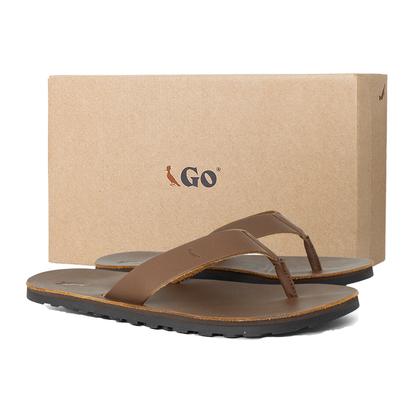 Imagem de Sandália Masculina Casual Reserva Go Noronha Deck Couro Durável Confortável
