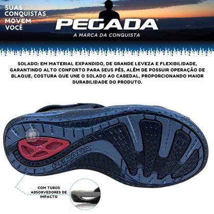 Imagem de Sandália Masculina Pegada Couro 131669