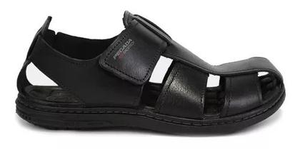 Imagem de Sandália Masculina Pegada Fechada Couro 131287